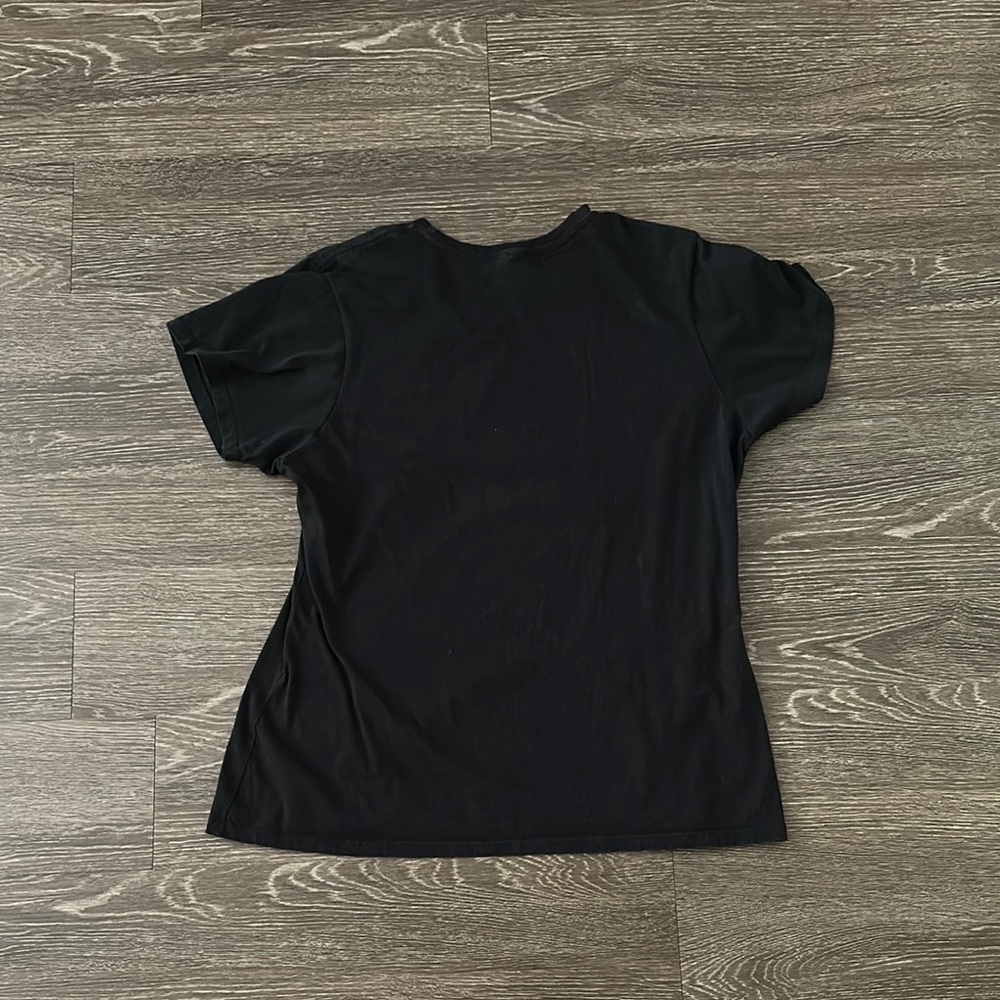 Black Graphic ROOTS T-Shirt with Colorful Design - Picture 2 of 2